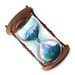 A planet-sized hourglass.